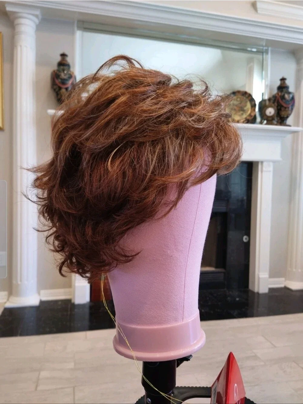 Jon Renau Bianca Wig 27mbf Strawberry Blonde Auburn Red Short Synthetic New
